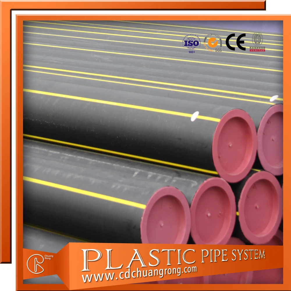 800mm Hdpe Gas Pipe With Yellow Stripe With Light Weight Buy Hdpe