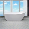 modern acrylic free standing bath tub