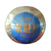 Blue double ball on grass inflatable santa claus balloon,balloon weights,beach balloon tires