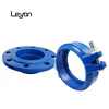 ductile iron 90 degree bends pipe fittings grooved flange adaptor water supplying connectors metal pipe fittings