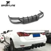 Carbon Fiber Rear Bumper Lip Spoiler for Lexus GS350 F-Sport 13-15