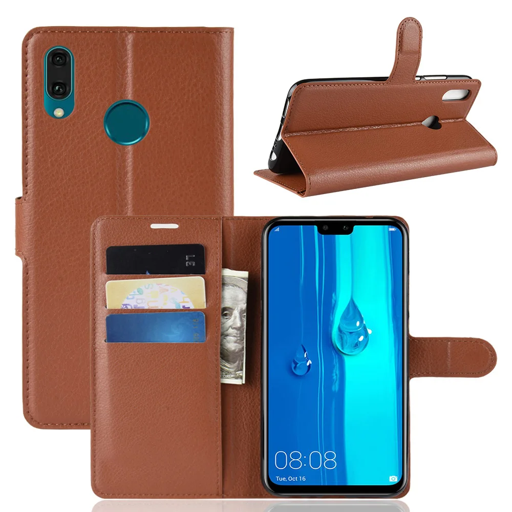 For Huawei Y9 2019 Case Y9 2019 Phone Case Folio Flip PU Leather Wallet Card Case Silicone Protective Mobile Soft TPU Back Cover, Black,brown,white,red,purple,rose,blue,green,pink
For Huawei Y9 2019 Case Y9 2019 Phone Case Folio Flip PU Leather Wallet Card Case Silicone Protective Mobile Soft TPU Back Cover, Black,brown,white,red,purple,rose,blue,green,pink