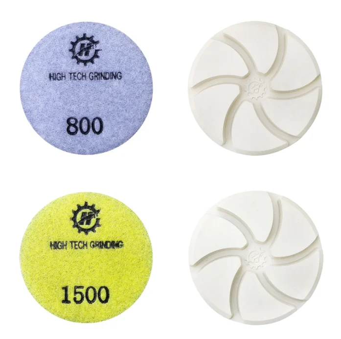 50 100 200 400 800 1500 3000 3inch 8mm resin polishing pad