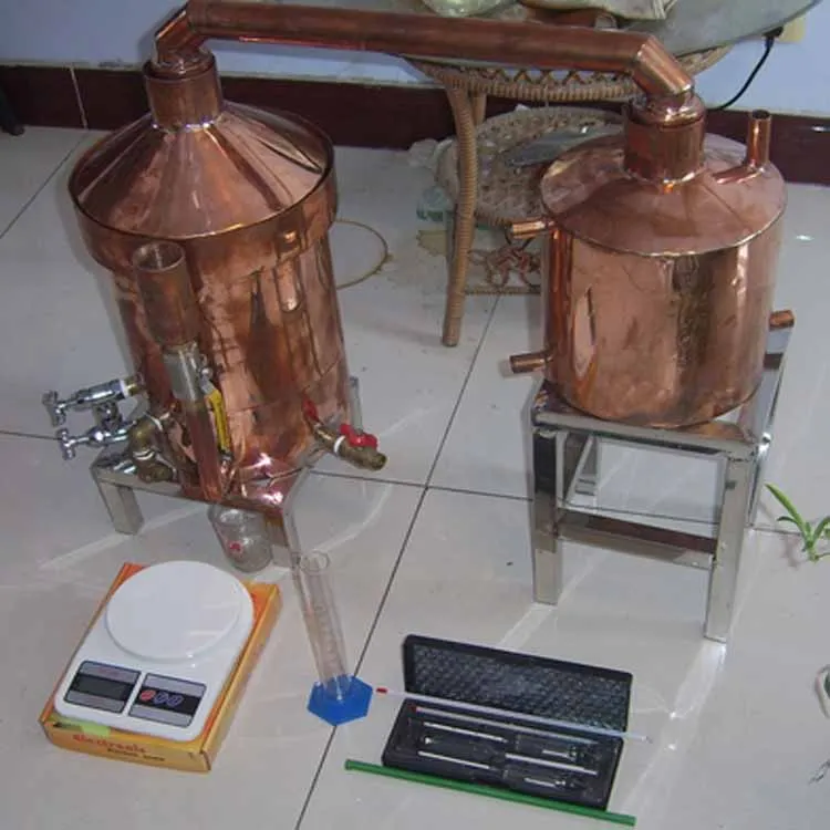 Small Scale Brandy Whisky Rum Gin Tequila Vodka Home Moonshine Still