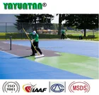 high elasticity water permeable acrylic top coat for basketball/volleyball/ badminton/gym/tennis court surface