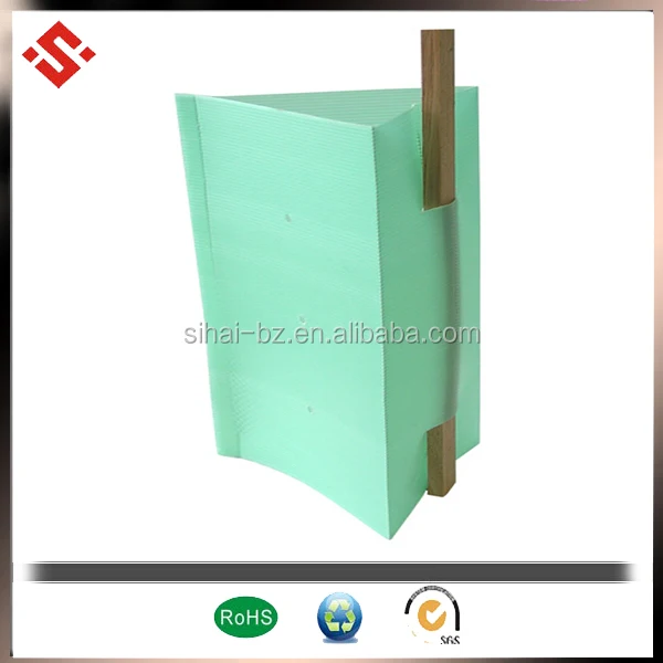 wooden stakes corflute 450x200mm tree guards