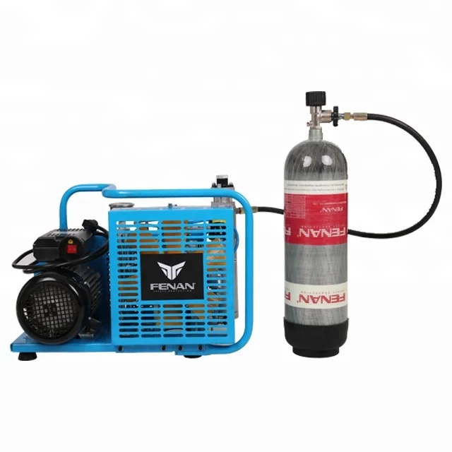 High Pressure 100 L/Min Portable Diving SCUBA Breathing Air Compressor For SCBA Compressor