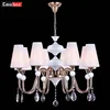 Home/hotel E14 contemporary crystal decoration chandeliers lighting