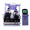 Funny Games Amusement Park 2 Seats 9D Vr Cinema Motion Simulator Equipment with Virtual Reality Game