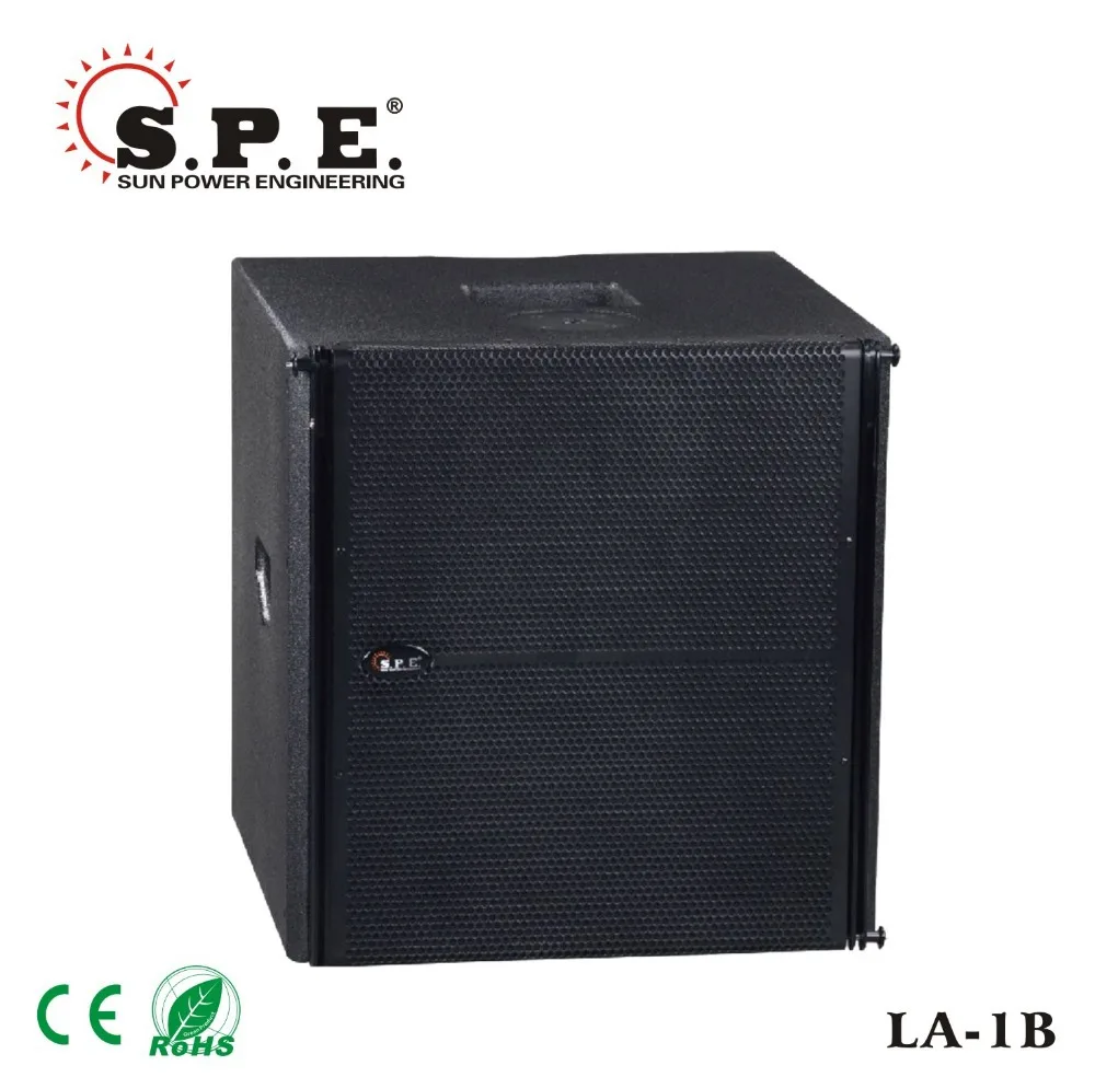 spe audio la-1b 15 inch line array 600w subwoofer pa dj speaker