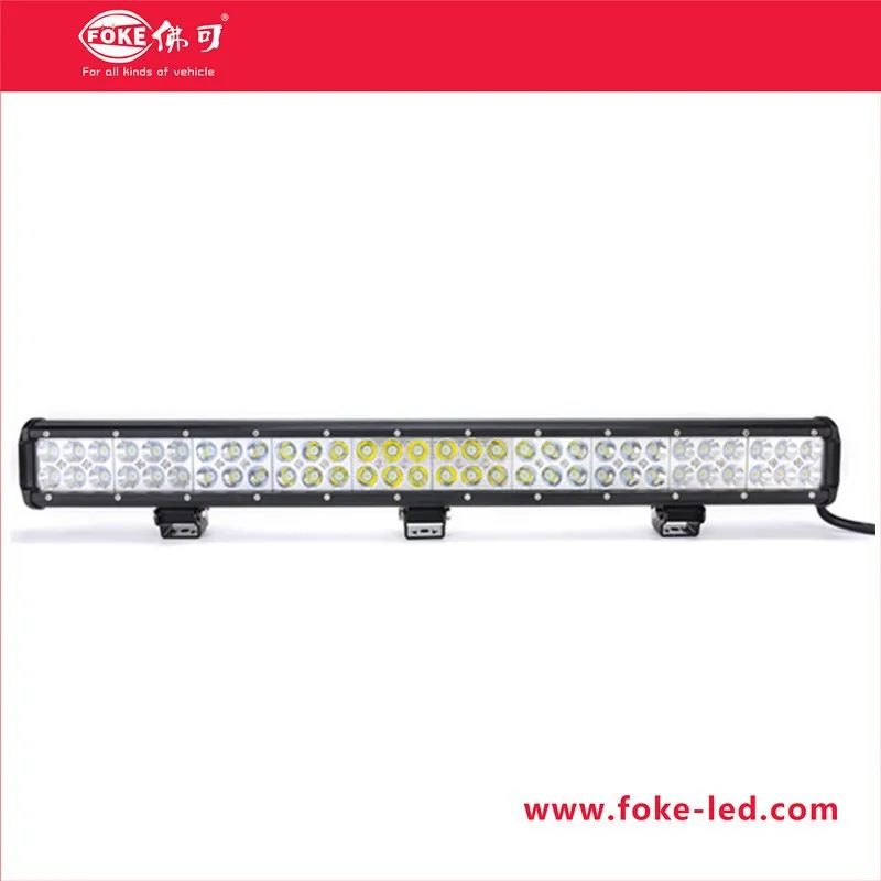 High power 198W double rows LED auto light bar for truck jeep offroad IP68