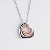 USA Big Brand 925 Sterling Silver Heart Pendant Necklace Wholesale