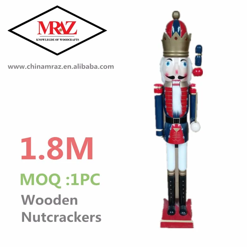 gifts & crafts  nutcrackers  outdoor christmas wooden nutcracker