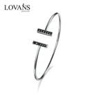 Personality Wholesale Bangle 925 Silver Women Jewelry