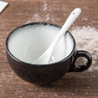Home/hotel/restaurant 130 ml milk/coffee/tea cup porcelain transmutation glazed 250 ml ceramic mug