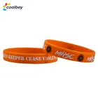 waterproof printing cheap customize maker plastic bracelets/silicone wristband for bands party promo