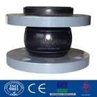 Single sphere bellow rubber expansion joint flange end