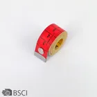 D D pvc Free 60Inch/1.5M Practical Measuring Ruler with button Tailor's Tape Colorful Sewing Ruler Measure Tape Centimetre Scale