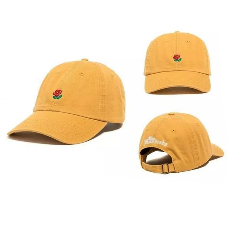 Fashion hats custom strapbavk Oem Wholesale 6 Panel Custom Embroidered Plain Dad Hat
