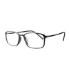 Transparent Oval slim frame TR 90 optical glasses