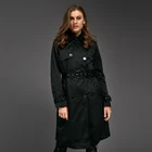 Fashion classic korean women trench coat winter, trench-coat