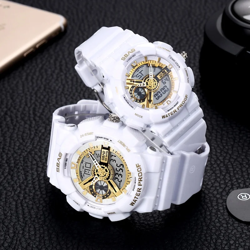 2019 Classic Fashion Outdoor Multi-functional Night Light Waterproof Student Watch Sports women's and Men's Wrist-watch, 6 color
2019 Classic Fashion Outdoor Multi-functional Night Light Waterproof Student Watch Sports women's and Men's Wrist-watch, 6 color