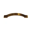 Zinc alloy bronze color neo chinese style cabinet arc-shaped furniture hardware handle pulls