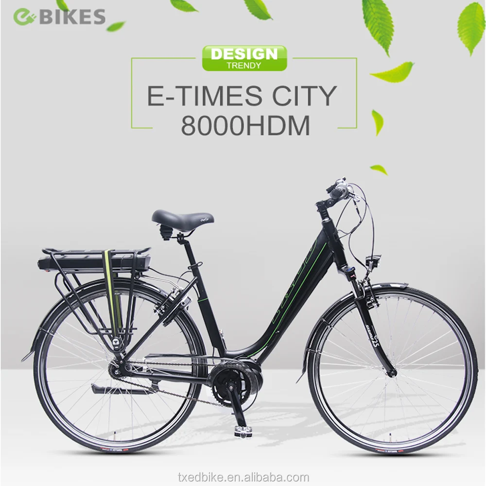 hot sale high quality middle motor e times city electric bike
