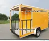 CE approved gas model Double Axles Large Window High Quality Best Outdoor Mobile Food Trailer Ice Cream Hot Dog Truck For Sale