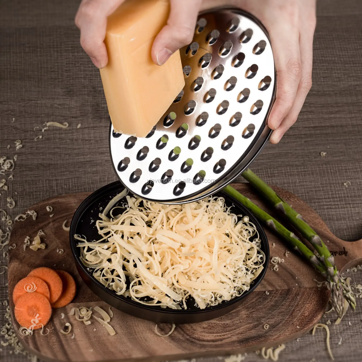 multifunctional manual stainless steel copper cheese grater with