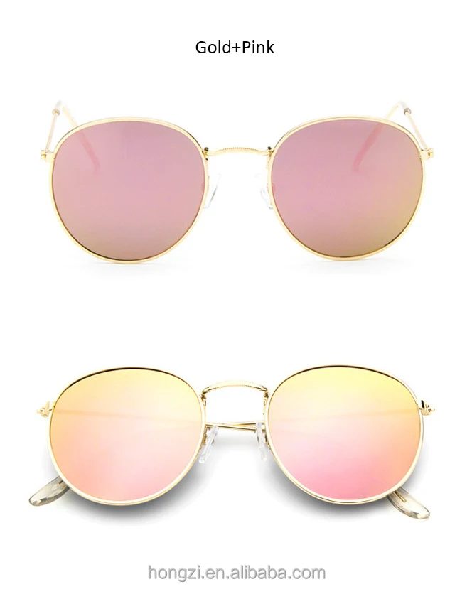 Classic Round Sunglasses Women Fashion Brand Designer Steam Punk Sun Glasses Men Metal Frame Mirror Female Shades
Classic Round Sunglasses Women Fashion Brand Designer Steam Punk Sun Glasses Men Metal Frame Mirror Female Shades