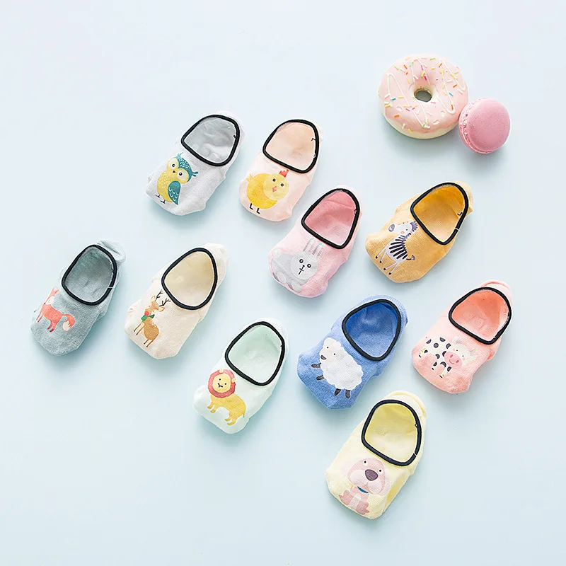 Wholesale 3-pack Non-slip Invisible Slip-on Toddler Baby Kids Barefoot Slipper Socks
Wholesale 3-pack Non-slip Invisible Slip-on Toddler Baby Kids Barefoot Slipper Socks