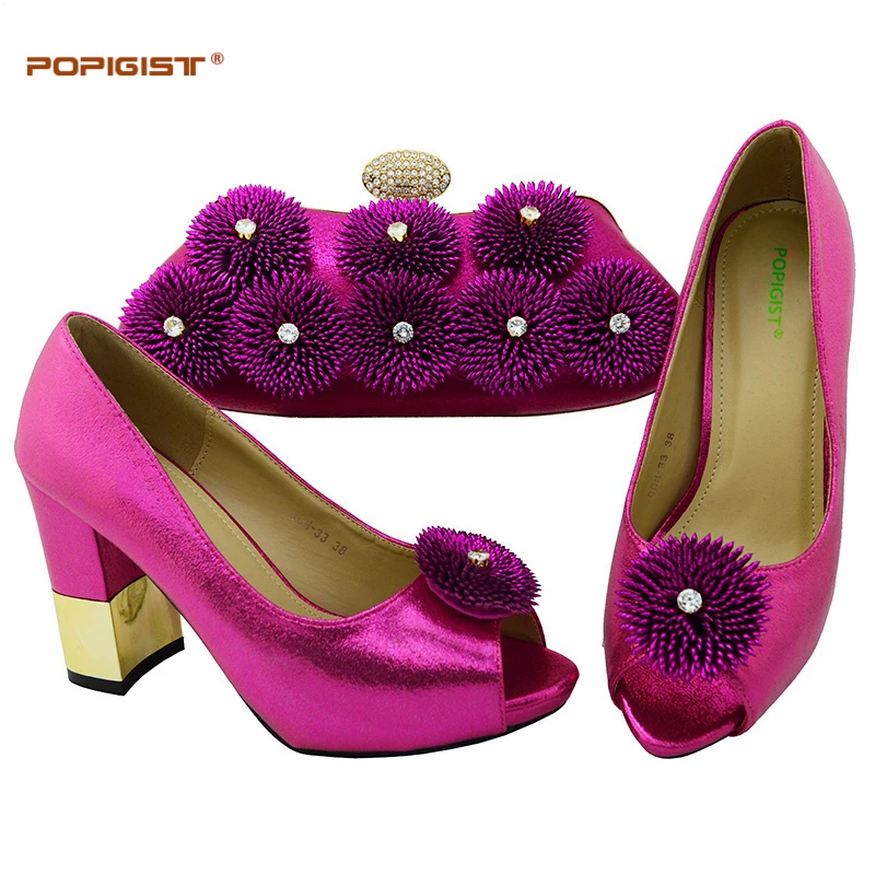 BCH-33A Fuchsia  Size 38-42 Heel 9.7cm 1.18kg B205