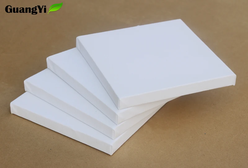 Factory supplier cheap custom size blank stretched canvas for art painting