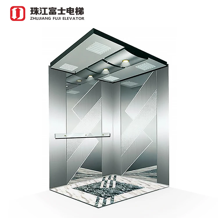 China high quality lift elevators 10 person personnel lift luxury passenger elevator