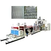 Plastic extrusion machine PC PET corrugated roof sheet production line