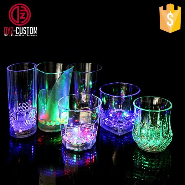 Multicolor Chang Drinking Glasses Led Flashing Beer Beverage Mug Buy