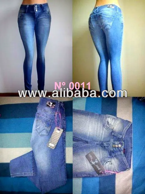 PERUVIAN JEANS FOR WOMAN, levanta cola , jeans mujer