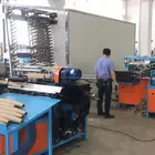 Factory direct provide full automatic paper cone cutting making tube machine