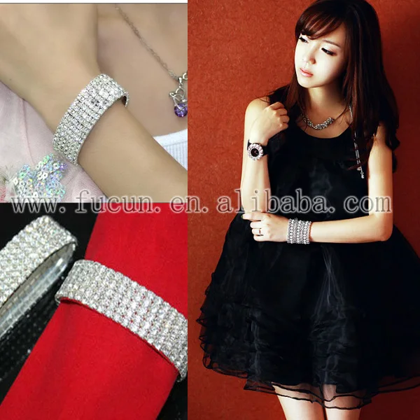 2014-clear-rhinestone-elastic-bracelet.jpg