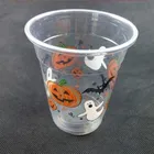 12oz Disposable PP cup printing Halloween logo customized