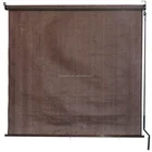 Sun shade blinds without cord crank operated