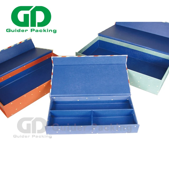 fancy small magnet close luxury paper boxes packaging rigid