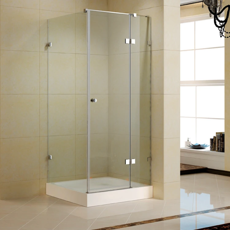 6mm Clear Glass Pivot Folding Doors Shower Enclosure Shower Cabin