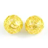 Jewelry Findings Accessory Hollow Ball 14k gold beads wholesale 6mm 8mm 10mm