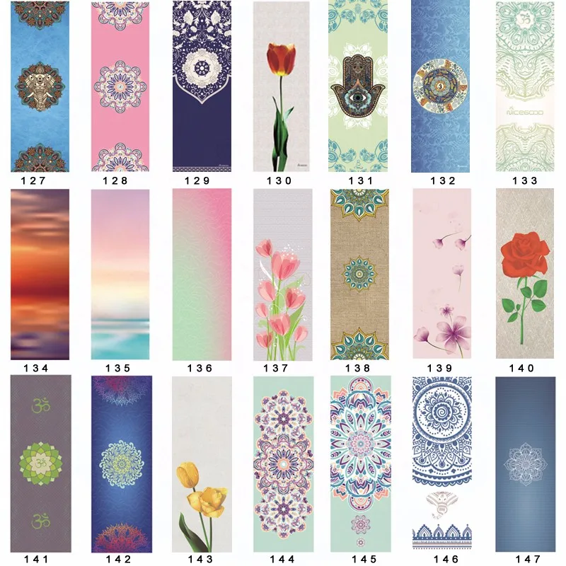 Suede Microfiber Washable Yoga Mat