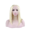 wholesale 8 To 26 Inch 100% Human Hair Remy Short MushroomStyle Blonde Hair Wig for white human