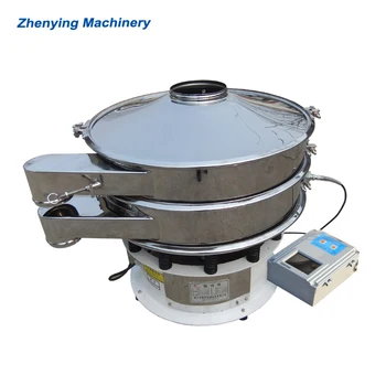 Rotary charcoal/coal ultrasonic vibrating screen sifter machine