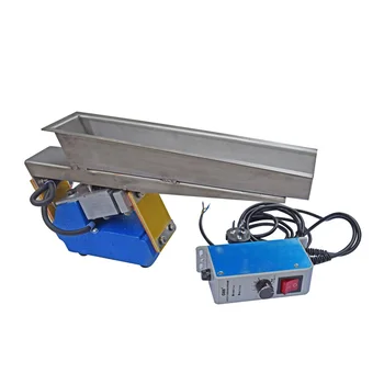 Micro GZV stainless steel electromagnetic vibratory pan feeder for abrasive