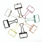 Japanese Design Small Spring Wire Standard Rectangle Paper Binder Clip